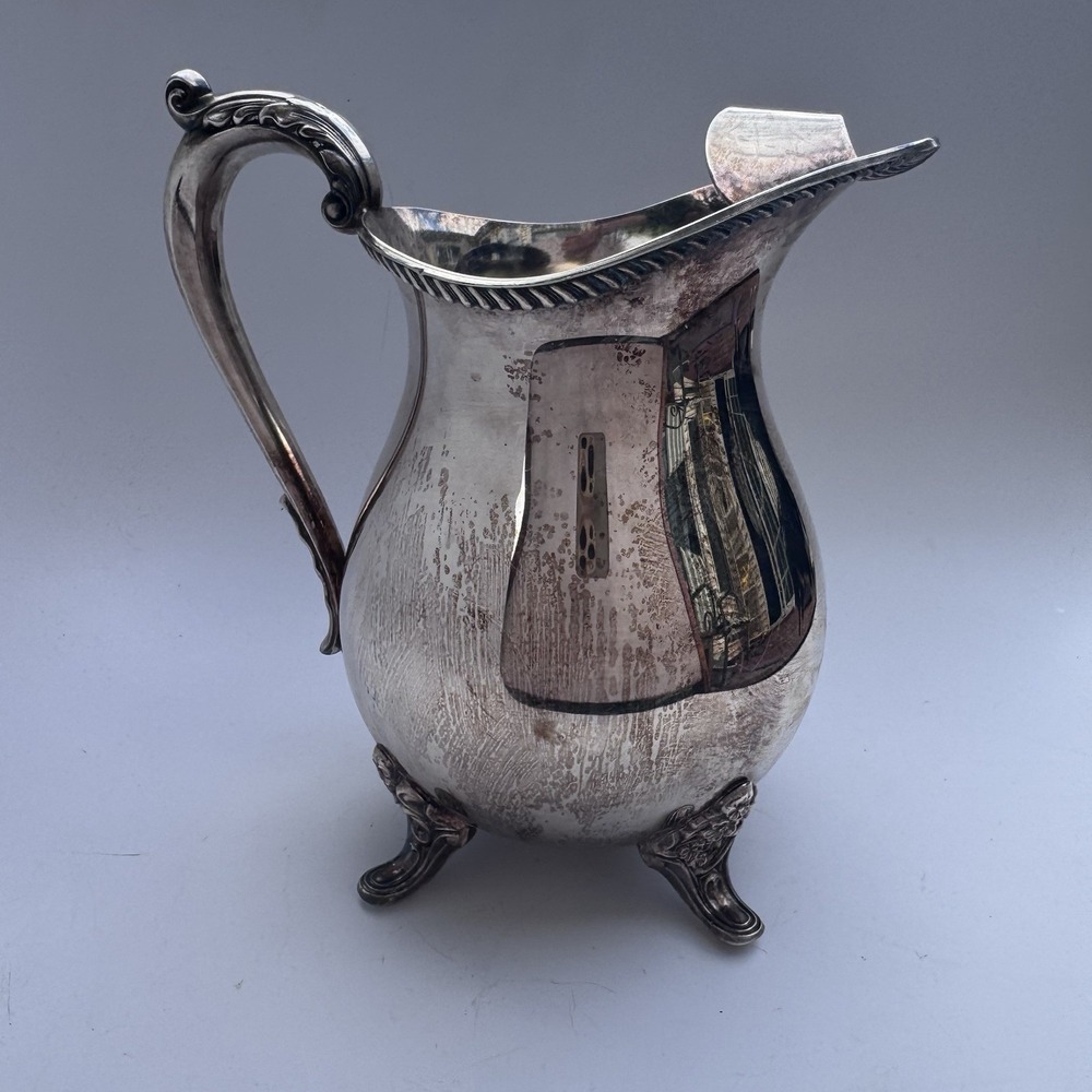 Vintage Pitcher EPCA Bristol Silver Plated By Poole B44